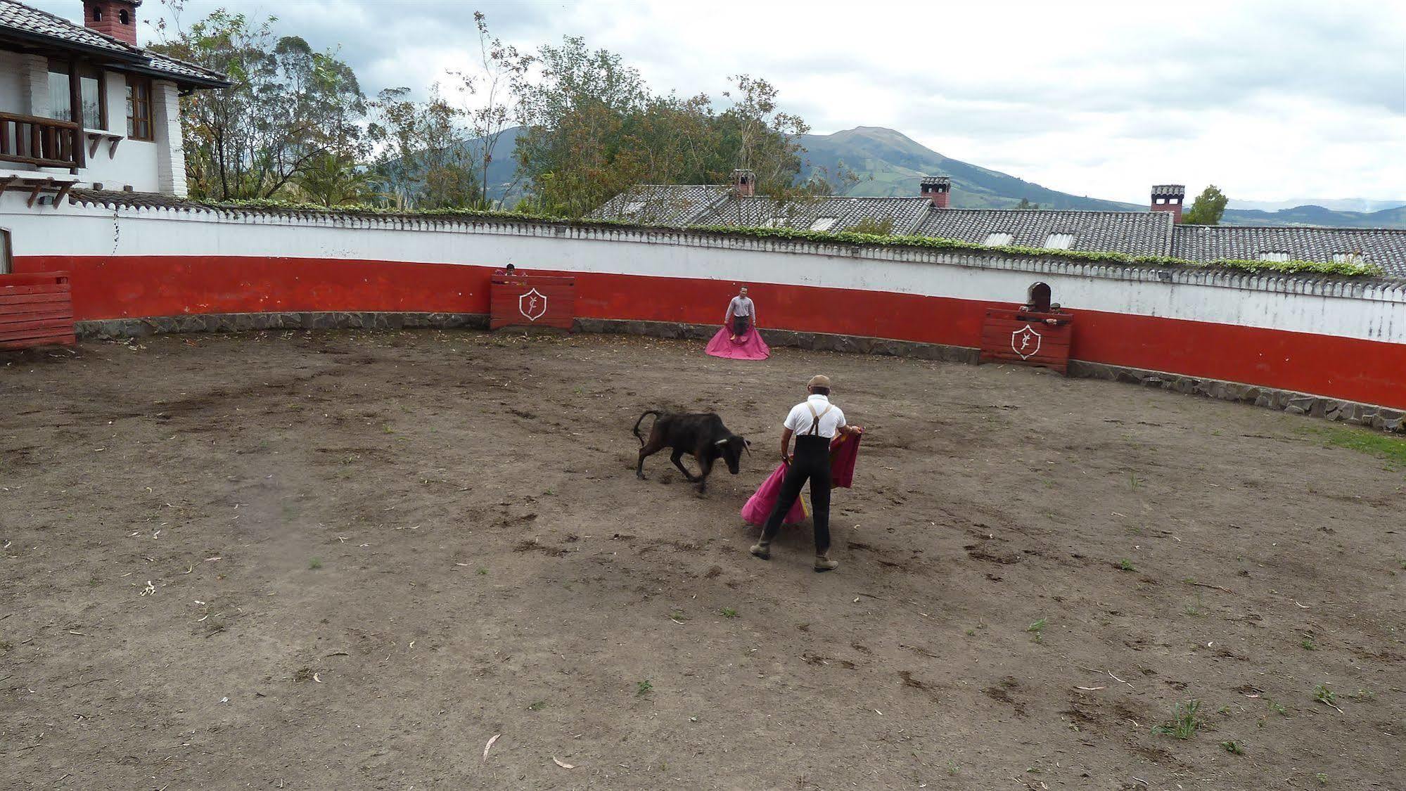 Hacienda Hosteria San Luis 카얌베 외부 사진
